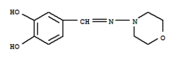 1,2-Benzenediol, 4-[(4-morpholinylimino)methyl]-(9ci) Structure,452950-10-6Structure