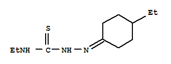 Hydrazinecarbothioamide, n-ethyl-2-(4-ethylcyclohexylidene)-(9ci) Structure,453529-60-7Structure