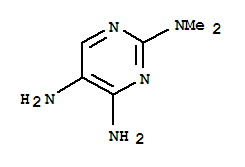 2,4,5-Pyrimidinetriamine, n2,n2-dimethyl- Structure,45939-75-1Structure