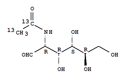 N-[1,2-13c2]acetyl-d-[ul-13c6]glucosamine Structure,478529-42-9Structure