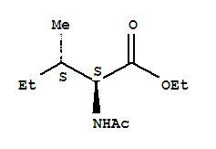 N-acetyl-l-isoleucine ethyl ester Structure,4819-22-1Structure