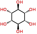 Muco-inositol Structure,488-55-1Structure