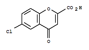 6-Chloro-4-oxo-4H-chromene-2-carboxylic acid Structure,5006-45-1Structure