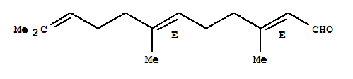 (2E,6e)-3,7,11-trimethyldodeca-2,6,10-trienal Structure,502-67-0Structure