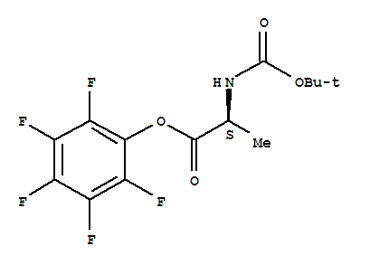 Boc-alanine pentafluorophenyl ester Structure,50903-48-5Structure