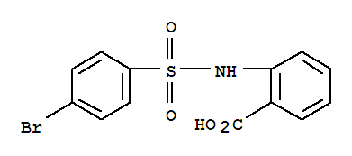 2-(((4-Bromophenyl)sulfonyl)amino)-benzoicacid Structure,51012-29-4Structure