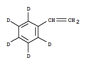 Styrene-2,3,4,5,6-d5 (stabilized with hydroquinone) Structure,5161-29-5Structure