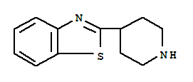 2-(4-Piperidinyl)-1,3-benzothiazole Structure,51784-73-7Structure