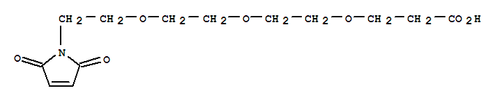 Maleimido-tri(ethylene glycol)-propionic acid Structure,518044-40-1Structure