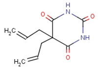 5,5-Diallybarbituric acid (allobarbital) Structure,52-43-7Structure