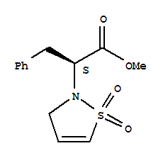 2(3H)-isothiazoleacetic acid,alpha(phenylmethyl)-,methyl ester,1,1-dioxide (alphas) Structure,521964-54-5Structure