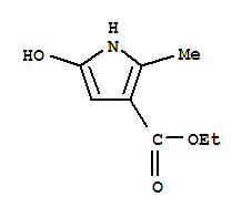 5-Hydroxy-2-methyl-1h-pyrrole-3-carboxylic acid ethyl ester Structure,52299-74-8Structure