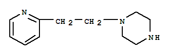 1-(2-Pyridin-2-yl-ethyl)-piperazine Structure,53345-15-6Structure