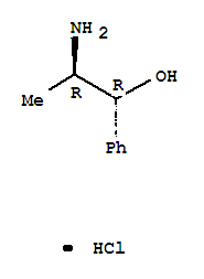 (1R,2r)-l-norpseudoephedrine hydrochloride Structure,53643-20-2Structure