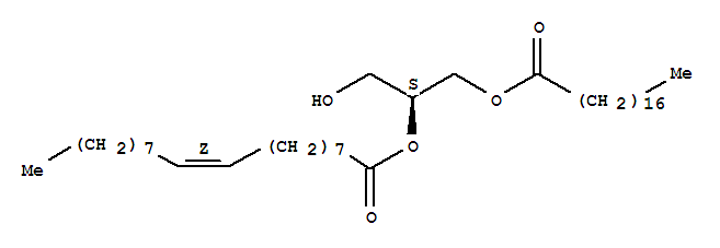 1-Stearoyl-2-oleoyl-sn-glycerol Structure,53702-48-0Structure