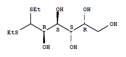 Diethyl dithioacetal d-galactose Structure,5463-33-2Structure