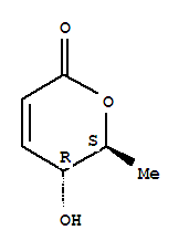 (5R,6s)-5-hydroxy-5,6-dihydro-6-methyl-2h-pyran-2-one Structure,54826-92-5Structure