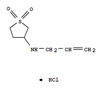 Allyl-(1,1-dioxo-tetrahydro-1-thiophen-3-yl)-amine Structure,5553-32-2Structure