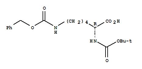 Boc-d-lys(z)-oh Structure,55878-47-2Structure