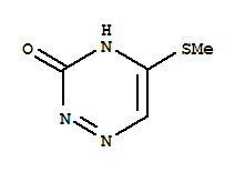 3-Oxo-5-methylthio-2,3-dihydro-1,2,4-triazine Structure,57360-30-2Structure