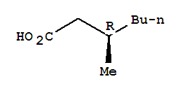 (R)-3-methylheptanoic acid Structure,57403-74-4Structure