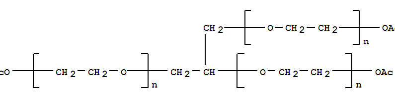 Glycereth-7 triacetate Structure,57569-76-3Structure