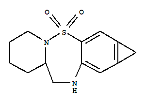 1,5,6,7,8,8A,9,10-octahydro-cyclopropa[4,5]benzo[1,2-f]pyrido[1,2-b][1,2,5]thiadiazepine 3,3-dioxide Structure,5814-64-2Structure