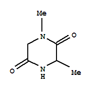 2,5-Piperazinedione,1,3-dimethyl-(6ci,7ci,8ci,9ci) Structure,5815-66-7Structure