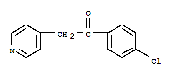 1-(4-Chloro-phenyl)-2-pyridin-4-yl-ethanone Structure,58158-45-5Structure