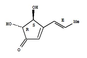 Terrein Structure,582-46-7Structure