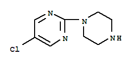 Pyrimidine, 5-chloro-2-(1-piperazinyl)- Structure,59215-40-6Structure