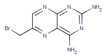 6-(Bromomethyl)-2,4-pteridinediamine Structure,59368-16-0Structure