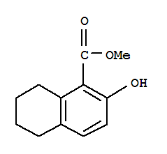 Methyl 2-hydroxy-5,6,7,8-tetrahydronaphthalene-1-carboxylate Structure,59604-96-5Structure