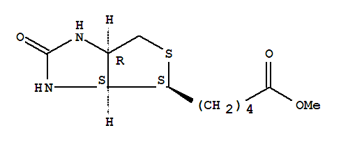 Methyl 5-((3ar,4r,6as)-2-oxohexahydro-1h-thieno[3,4-d]imidazol-4-yl)pentanoate Structure,60562-11-0Structure