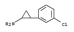 2-(3-Chloro-phenyl)-cyclopropylamine Structure,61114-40-7Structure