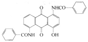 Benzamide,n,n-(9,10-dihydro-4-hydroxy-9,10-dioxo-1,5-anthracenediyl)bis- Structure,6370-96-3Structure