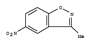 1,2-Benzisoxazole, 3-methyl-5-nitro- Structure,63770-48-9Structure