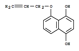 1,4-Naphthalenediol, 5-(2-propenyloxy)-(9ci) Structure,637738-92-2Structure