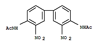 N-(4-(4-acetamido-3-nitrophenyl)-2-nitrophenyl)acetamide Structure,6378-90-1Structure