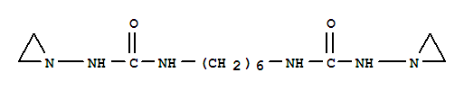 N-[6-(aziridine-1-carbonylamino)hexyl ]aziridine-1-carboxamide Structure,63834-51-5Structure