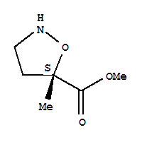 5-Isoxazolidinecarboxylicacid,5-methyl-,methylester,(s)-(9ci) Structure,64018-38-8Structure