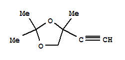 1,3-Dioxolane,4-ethynyl-2,2,4-trimethyl-(9ci) Structure,64031-36-3Structure