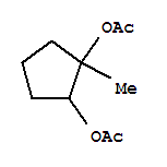 1,2-Cyclopentanediol ,1-methyl-,diacetate(9ci) Structure,64137-25-3Structure