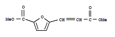 Methyl 5-(2-methoxycarbonylvinyl)furan-2-carboxylate Structure,64154-17-2Structure