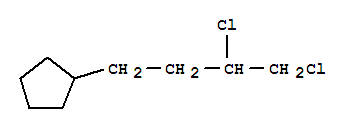 Cyclopentane,(3,4-dichlorobutyl)-(9ci) Structure,64164-96-1Structure