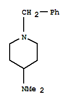 N,n-dimethyl-1-(phenylmethyl)-4-piperidinamine Structure,64168-08-7Structure