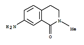 1(2H)-isoquinolinone,7-amino-3,4-dihydro-2-methyl-(9ci) Structure,643087-30-3Structure