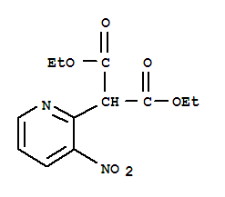 Diethyl 2-(3-nitropyridin-2-yl)malonate Structure,64362-41-0Structure