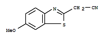 2-Benzothiazoleacetonitrile,6-methoxy-(9ci) Structure,64513-30-0Structure