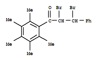 2,3-Dibromo-1-(2,3,4,5,6-pentamethylphenyl)-3-phenylpropan-1-one Structure,646506-57-2Structure